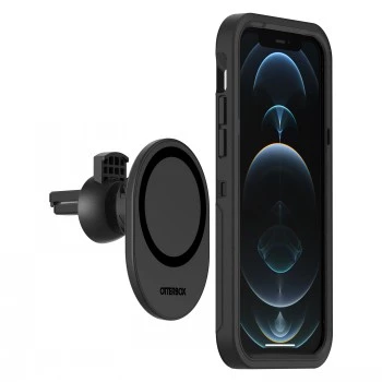 OtterBox - Βάση αυτοκινήτου για κινητό - για MagSafe - Μαύρο - για Apple iPhone 12, 12 mini, 12 Pro, 12 Pro Max