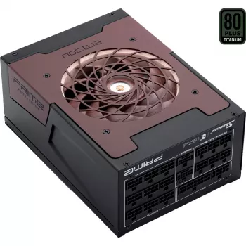 PRIME TX-1600 Noctua Edition, τροφοδοτικό PC μαύρο, 2x 12-Pin High Power GPU, 6x PCIe, cable management, 1600 Watt