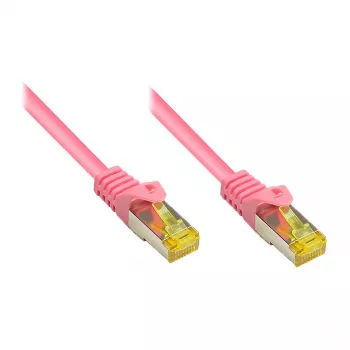 Good Connections καλώδιο patch με Cat.7 ακατέργαστο καλώδιο ματζέντα 0,15m