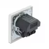 Πρίζα 2 x USB + CEE 7/3 DeLOCK 11473