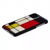 Θήκη smartphone iKins για iPhone 11 Pro Max – Mondrian μαύρο προστατευτική θήκη