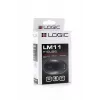 Logic Lm-11 - Ποντίκι - οπτικό - ενσύρματο - USB - Μαύρο