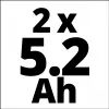 Einhell PXC-Twinpack μπαταρία