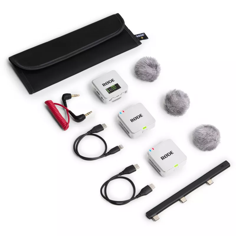 RØDE Wireless GO III White - ασύρματο σύστημα μικροφώνου (λευκό)