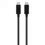 Καλώδιο USB-C σε USB-C Belkin F2CD084bt0.8MBK 0,8 m 40 Gbit/s Μαύρο