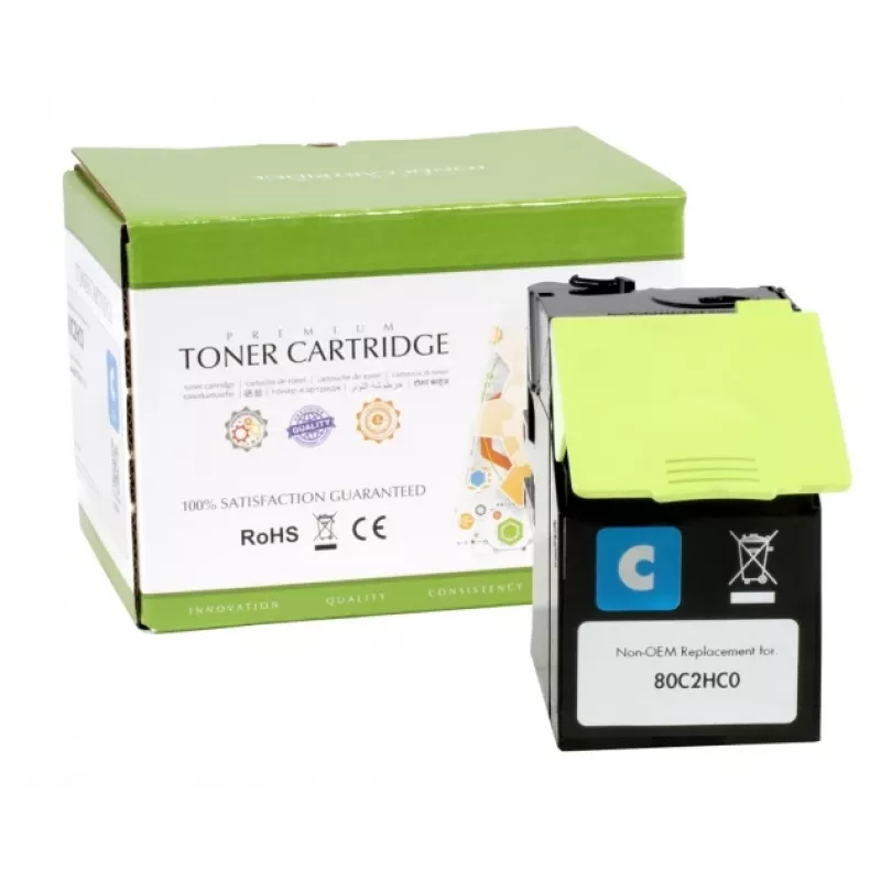 Συμβατό Static-Control Lexmark 802HC (80C2HC0), κυανό, 3000 σελίδες