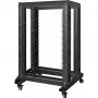 Ελεύθερο rack Inter-Tech SRB-6618 18U Μαύρο 400 kg χωρητικότητα