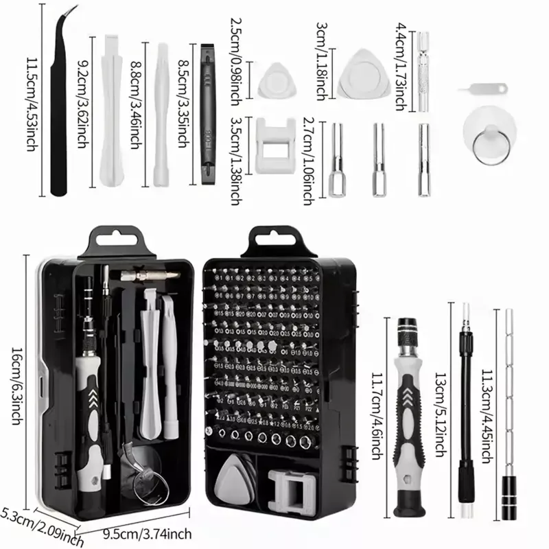 Extralink σετ κατσαβιδιών ακριβείας, κατσαβίδια Torx 115 in 1