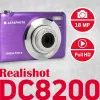Agfa Photo DC8200 Μωβ + Τσάντα + Κάρτα SD 16 GB