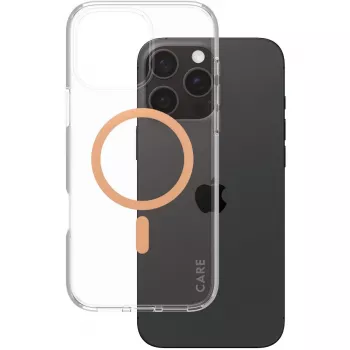 PanzerGlass CARE Urban Combat διαφανής θήκη με Peachy MagSafe iPhone 16 Pro Max