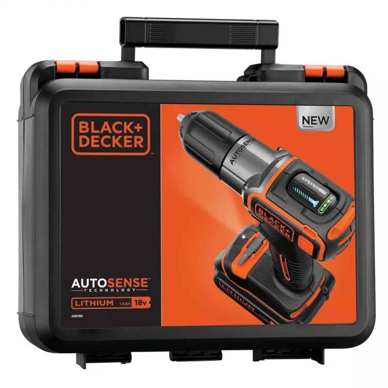 Black & Decker ASD18K-QW δράπανο μπαταρίας