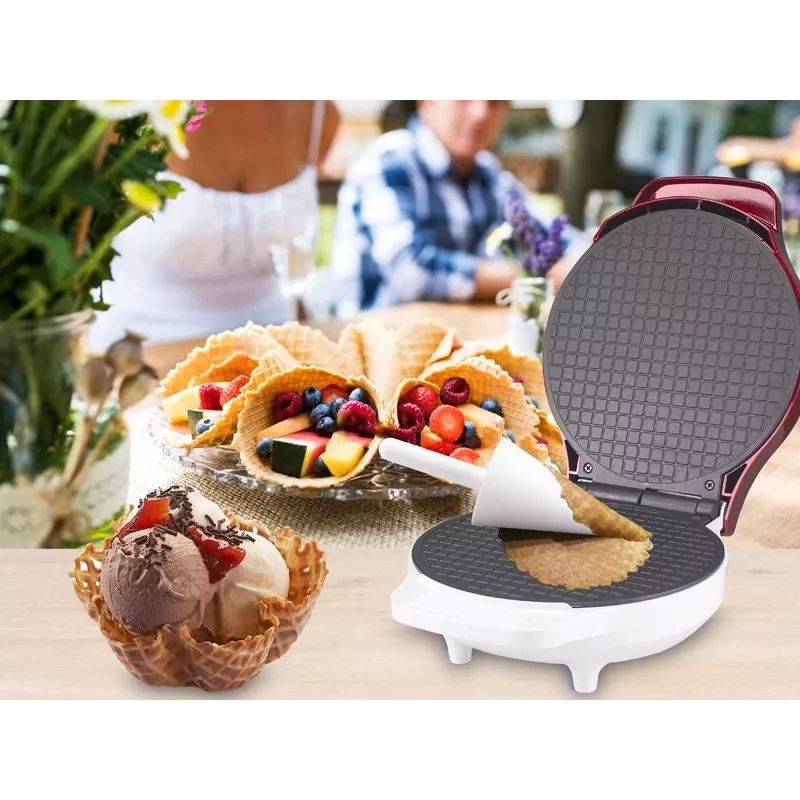Beper P101CUD002 Party Line βαφλιέρα, 1000 W, 18 cm