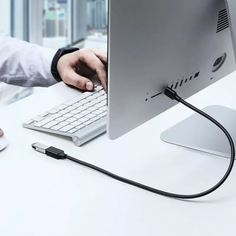 Αντάπτορας καλωδίου επέκτασης Ugreen USB 3.0 (υποδοχή) σε USB 3.0 (αρσενικό) 2 m (μαύρο)