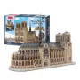 3D Puzzle CubicFun Notre Dame, 293 τεμάχια, μοντέλο καθεδρικού ναού σε κλίμακα