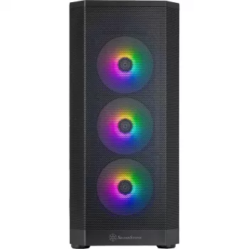SilverStone FARA 514X μαύρο βαμμένο γυαλί (SST-FA514X-BG)