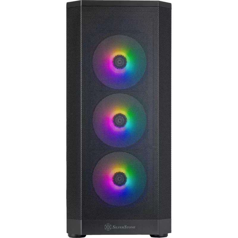 SilverStone FARA 514X μαύρο βαμμένο γυαλί (SST-FA514X-BG)