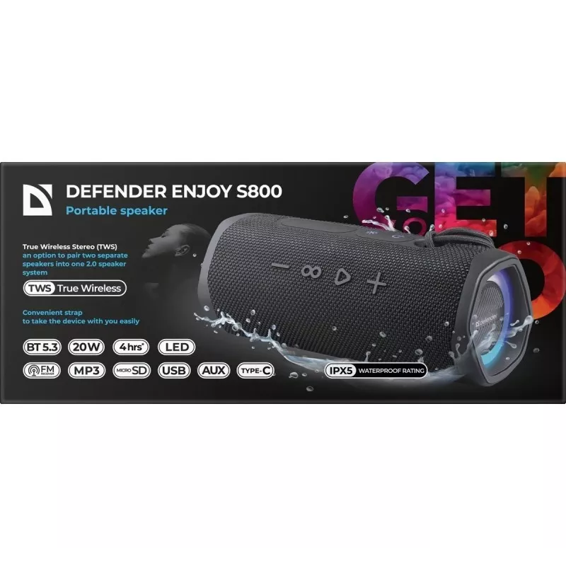 Ηχείο Bluetooth ENJOY S800 20W