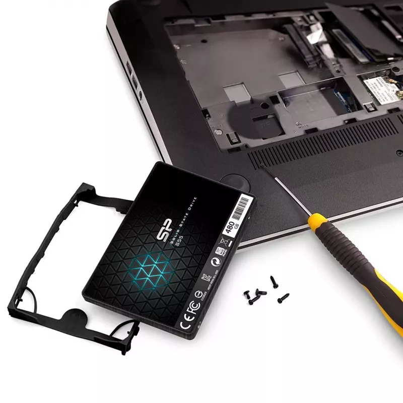 SSD Silicon Power Slim S55 480 GB 2,5 SATA III TLC