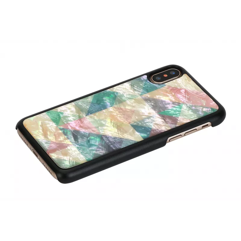 Θήκη smartphone iKins για iPhone XS / iPhone XS Mosaic μαύρη