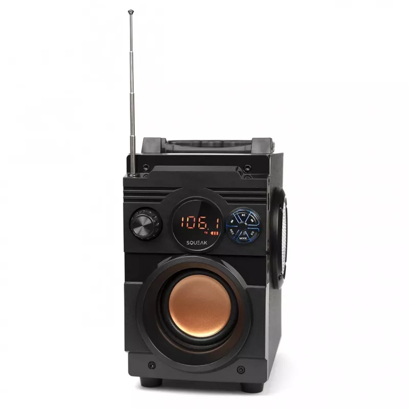 Squeak Bassblaster ηχείο Bluetooth 5.1, ραδιόφωνο FM, MP3 player SQ1001