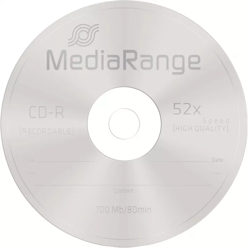 CD-R MediaRange MR214 700 MB 52x 10 τεμ.