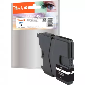 Peach PI500-45 μελανοδοχείο 1 τεμ. υψηλής (XL) απόδοσης μαύρο