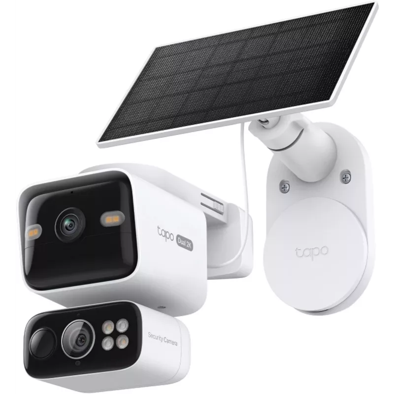TP-Link Tapo C645D KIT, ηλιακή ασύρματη κάμερα περιστροφής/κλίσης, 3MP