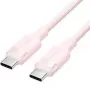 Vention TRDPH καλώδιο USB-C σε USB-C, 2 m, ροζ