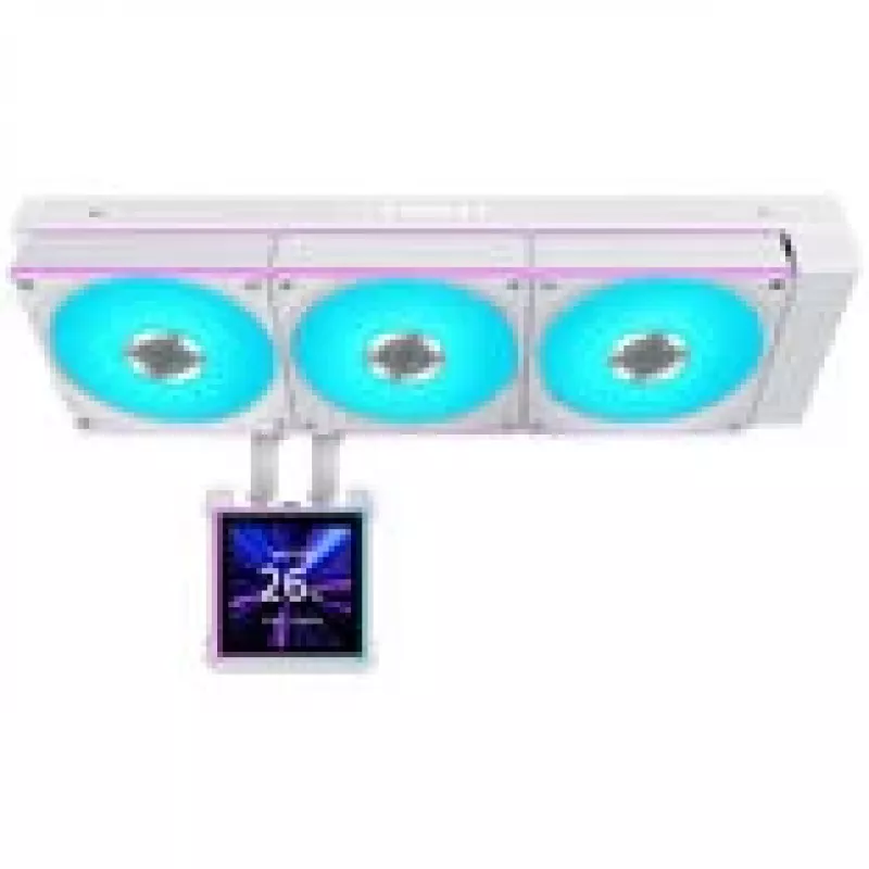 Υδρόψυκτος επεξεργαστής Lian Li HydroShift II LCD-S 360mm AiO με RGB και οθόνη LCD