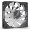 Valkyrie V12R ARGB 120 ανεμιστήρας case, ανεστραμμένα πτερύγια, μαύρο, VK-FANV12RB