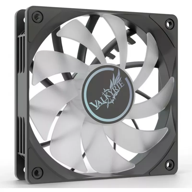 Valkyrie V12R ARGB 120 ανεμιστήρας case, ανεστραμμένα πτερύγια, μαύρο, VK-FANV12RB