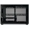 Κουτί Mini ITX/ATX PC ssupd Meshroom D (CS-MRD-BK-1) — συμπαγές μαύρο κουτί με Mesh panels