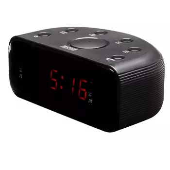 Denver CR-430 Αναλογικό & ψηφιακό ραδιόφωνο FM με οθόνη LED, μαύρο