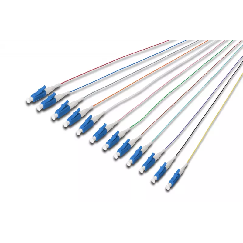 Pigtails οπτικών ινών Digitus LC OS2 09/125 µ Simplex