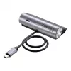 USB hub Unitek H1337AGY01 – 4 θύρες (2×USB-C, 2×USB-A), έως 5 Gbit/s ανά θύρα, αλουμίνιο, Ασημί