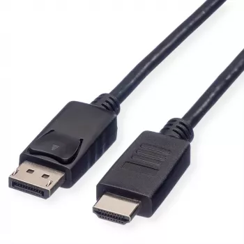 ROTRONIC-SECOMP Roline Green - Καλώδιο αντάπτορας - DisplayPort αρσενικό κλειδωμένο σε HDMI αρσενικό