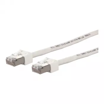 Metz Connect Καλώδιο Patch Cat.6 Ultraflex500 VoIP AWG 26 5,0 m λευκό
