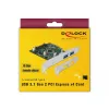Delock PCI Express x4 κάρτα σε 2 x εξωτερική θύρα USB 3.1 Gen 2 Type-A (90298)