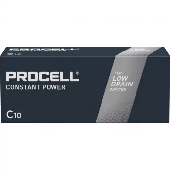 Μπαταρία C Duracell Procell MX 1400 (μέγεθος C), συσκευασία 10 τεμ.