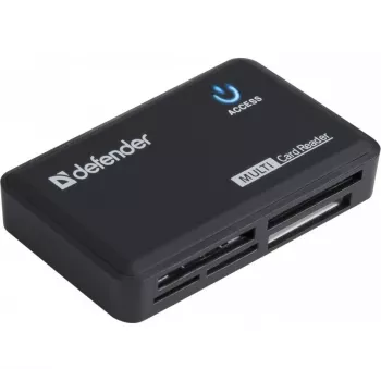 Αναγνώστης καρτών Defender OPTIMUS USB 2.0 Universal Μαύρο