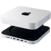 Satechi βάση και hub USB Type-C αλουμινίου για Apple Mac mini (ασημί)