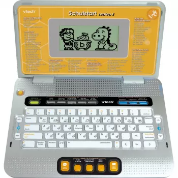 VTech Schulstart Laptop E για παιδιά 6–8 ετών, ασημί, διαδραστικό εκπαιδευτικό παιχνίδι