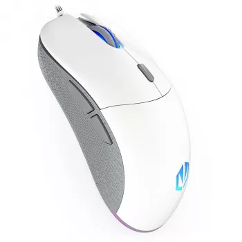 ENDORFY GEM Plus Onyx Λευκό Ποντίκι Gaming Δεξιόχειρας USB Type-C Οπτικό 19000 DPI