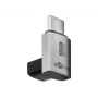 Goobay Αντάπτορας USB-C κάθετος 90° περιστρεφόμενος USB4 - Βύσμα> (74444)