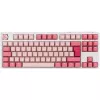 Πληκτρολόγιο Ducky One 3 TKL Gossamer Pink Gaming USB γερμανικό ροζ, λευκό