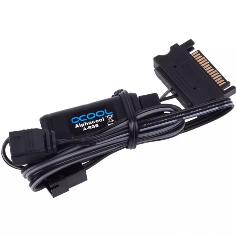 Alphacool Aurora Eiscontrol addressable RGB controller, μαύρο