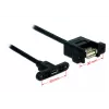 Καλώδιο USB Micro-USB B USB A DeLOCK 85109 0,25 m