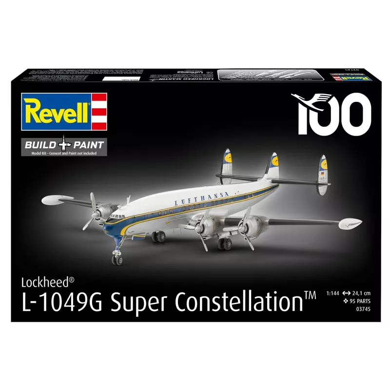 REVELL Lockheed L.1049G Super Constellation Lufthansa Πλαστικό μοντέλο συναρμολόγησης
