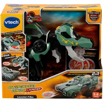 Switch & Go Dinos - Launcher-T-Rex, φιγούρα παιχνιδιού