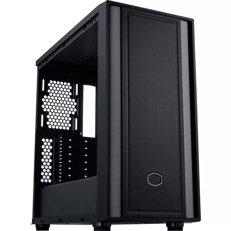Cooler Master MasterBox 600 Lite κουτί PC, MIDI-Tower, E-ATX, tempered glass - μαύρο
